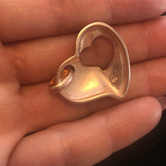 Rose Gold-coloured Heart Pendant - Picture 3 of 3